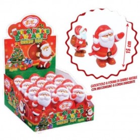 BABBO NATALE DANZANTE 3GX12PZ Confezione da 12 PZ