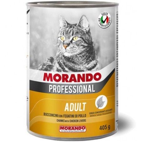 M.GATTO PROF.FEGATINI DI POLLO GR.405 Confezione da 24 PZ