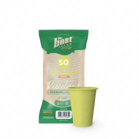 THE BEST BICCHIERI 200CC 50PZ VERDI Confezione da 30 PZ