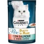 GOURMET PERLE SALMONE E MERLUZZO 85GR Confezione da 26 PZ