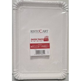 # VASSOIO IN CARTA 16X23CM 50PZ Confezione da 9 PZ