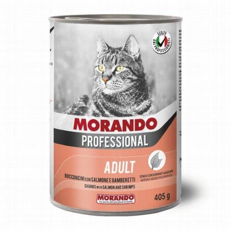 M.GATTO PROF.GAMB./SALMONE GR.405 Confezione da 24 PZ