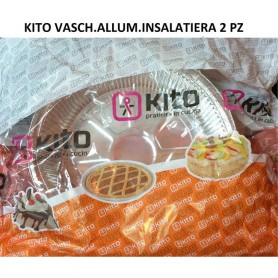 KITO VASCH.ALLUM.INSALATIERA 2 PZ Confezione da 40 PZ