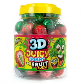 3D JUICY GUMMY FRUIT 60X18GR Confezione da 60 PZ
