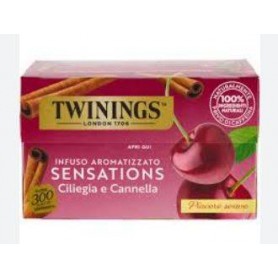 TWININGS INFUSO CILIEGIA E CANNELLA 20X1.5GR C14646 Confezione da 6 PZ