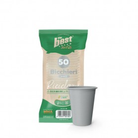 THE BEST BICCHIERI 200CC 50PZ ARGENTO Confezione da 30 PZ