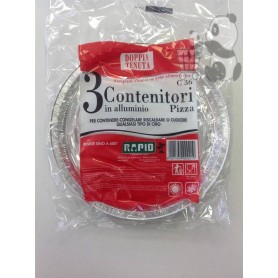 RAPID CONT. ALLUMINIO PIZZA 3PZ Confezione da 36 PZ