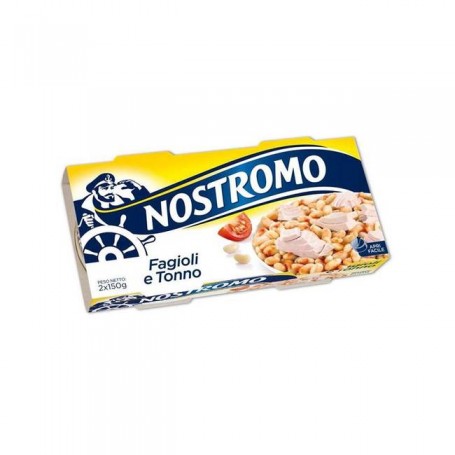 TONNO E FAGIOLI NOSTROMO GR 150X2 Confezione da 20 PZ