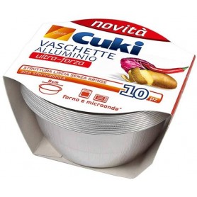 CUKI VASC.ALLUMINIO 8CM TS21 10PZ C331095 Confezione da 24 PZ
