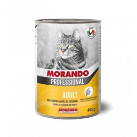 M.GATTO PROF.POLLO E TACCHINO GR.405 Confezione da 24 PZ