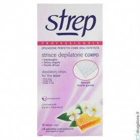 STREP STRISCE DEPILAT. CORPO 12PZ C.66884 Confezione da 12 PZ