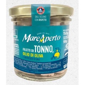 FILETTI  TONNO OLIO OLIVA 150GR MAREAPERTO Confezione da 12 PZ
