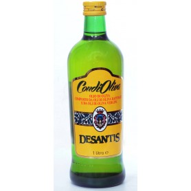 OLIO DI OLIVA BOTTIGLIA LT 1 DESANTIS Confezione da 12 PZ