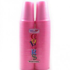 DOPLA BICCH.ROSA 200ML 100PZ C02446 Confezione da 30 PZ