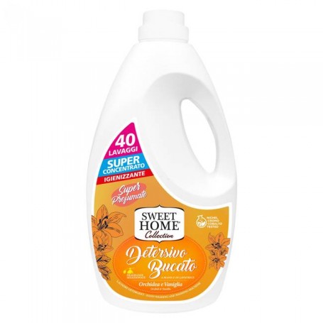 SWEET HOME DET.ORCHIDEAVANIGLIA 40LAV. 2LT Confezione da 6 PZ