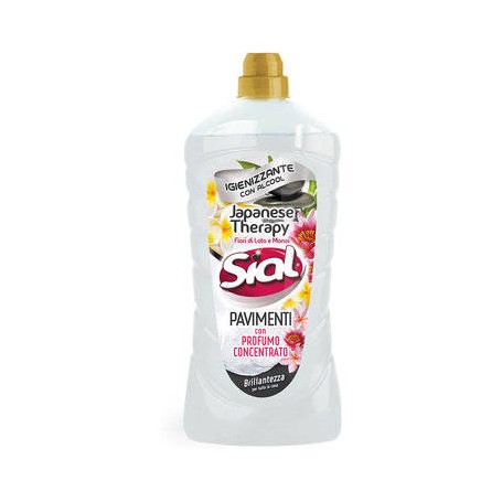 SIAL LAVAPAVIMENTI 1L F.LOTOeMONOI Confezione da 12 PZ