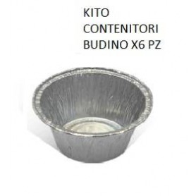 KITO CONTENITORI BUDINO X6 PZ Confezione da 70 PZ