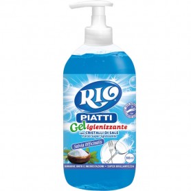 RIO PIATTI C/DISPENSER 500ML CRISTALLI DI SALE Confezione da 9 PZ