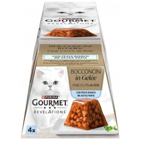 GOURMET REVELATIONS PESCE BIANCO 57G Confezione da 6 PZ