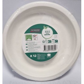 # PIATTI FRUTTA100%NATURE 12PZ 18CM LE NAPPAGE Confezione da 16 PZ