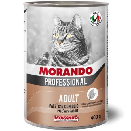 MP GATTO PATE  CONIGLIO ADULT 400GR Confezione da 24 PZ
