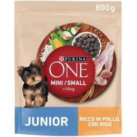 ONE MINI DOG JUNIOR POLLORISO 800gr Confezione da 8 PZ