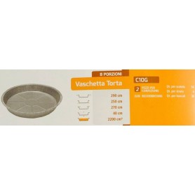 KITO VASC.TORTA GRANDE DIAM.29CM 2PZ Confezione da 56 PZ