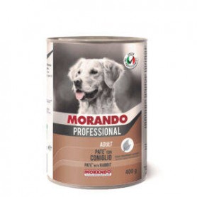 MP CANE PATE  CONIGLIO ADULT 400GR Confezione da 24 PZ