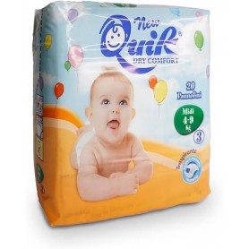 QUIK PANNOLINI MIDI 4-9KG TG3 Confezione da 6 PZ