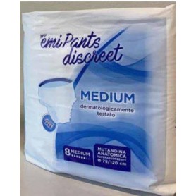 EMI PANTS DISCREET MEDIUM 8PZ Confezione da 6 PZ