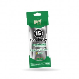THE BEST FORCHETTE RIUT.15PZ NERE Confezione da 30 PZ