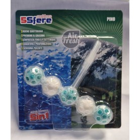 AIRFRESH DEO WC 5SFERE 50GR PINO Confezione da 24 PZ
