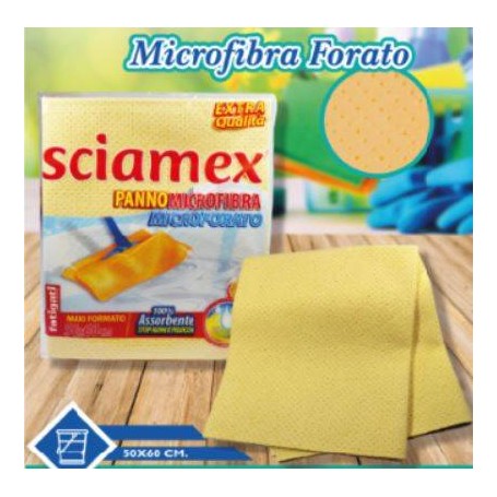 FATIGATI PANNO MICROF.FORATO SCIAMEX 50X60CM Confezione da 12 PZ