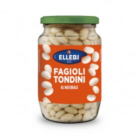 FAGIOLI TONDINI VETRO TRM GR 370 ELLEBI Confezione da 12 PZ