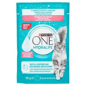 ONE HYDRALIFE CAT LIQUID SALMONE 12X50GR Confezione da 12 PZ