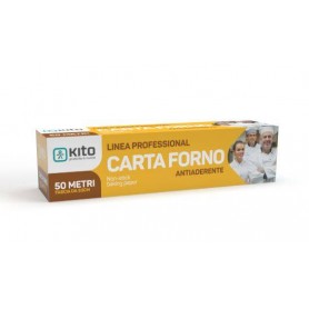 KITO ROTOLI CARTA FORNO METRI 50x33cm Confezione da 9 PZ