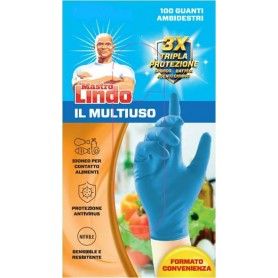 MASTROLINDO IL MULTIUSO 100PZ TG L Confezione da 10 PZ