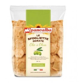 SFOGLIETTE OLIO OLIVA 180GR PANEALBA Confezione da 10 PZ