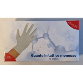 # GUANTI IN LATTICE 100PZ TALCATI XL Confezione da 10 PZ
