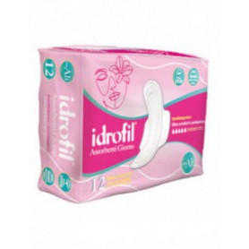 IDROFIL ASSORBENTI GIORNO C/ALI 12PZ Confezione da 24 PZ
