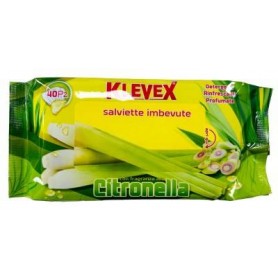 SALVIETTINE IMBEVUTE 40PZ CITRON.KLEVEX Confezione da 24 PZ