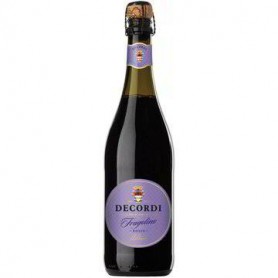 VINO FRAGOLINO ROSSO 75CL DECORDI Confezione da 6 PZ