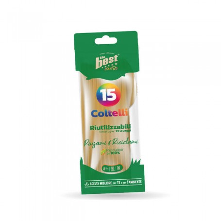 THE BEST COLTELLI RIUT.15PZ ORO Confezione da 30 PZ
