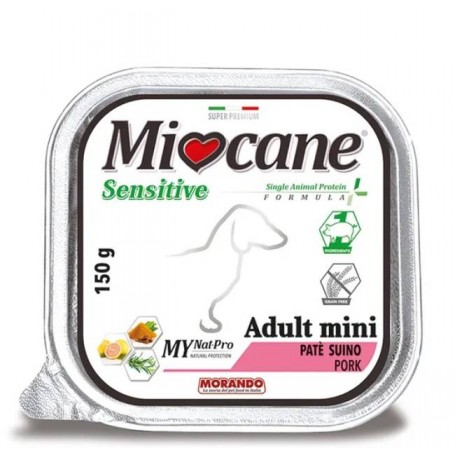 MIO CANE SENS.ADULT MINI PATE  SUINO 150GR Confezione da 22 PZ