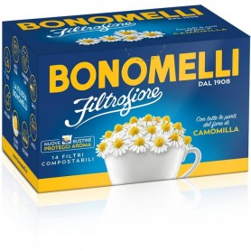 CAMOMILLA FILTROFIORE 14F 28GR BONOMELLI C30402 Confezione da 8 PZ