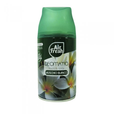 AIRFRESH DEOMATIC RIC.SPRAY MUSCHIO B. 250L Confezione da 12 PZ