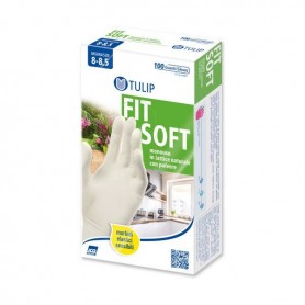 GUANTI TULIP 100PZ IN LATTICE MIS L FIT SOFT Confezione da 10 PZ