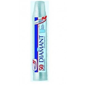 DOPLA BICCH.DIAM.100ML X50PZ TRAS.C.2930 Confezione da 20 PZ