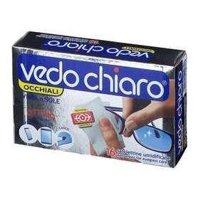 VEDOCHIARO OCCHIALI SALVIETTE 16PZ Confezione da 12 PZ