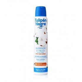 TULIPAN NEGRO DEO SPRAY 200ML TALCOALGODON Confezione da 12 PZ